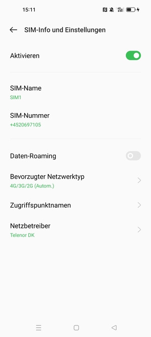 Wählen Sie Zugriffspunktnamen