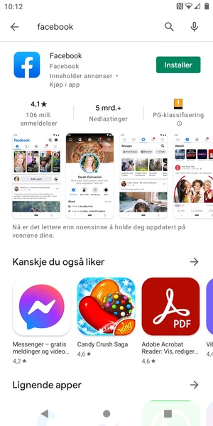 Velg app