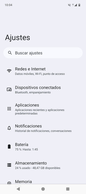 Seleccione Redes e Internet