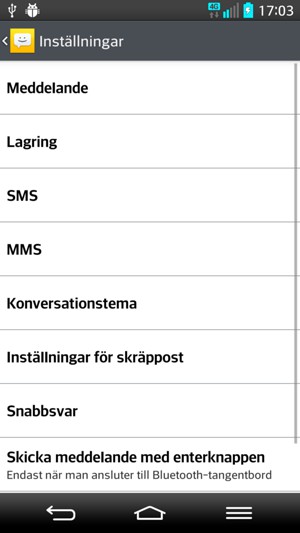 Välj SMS