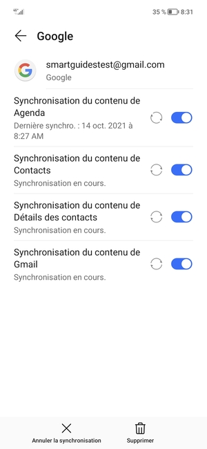 Vos contacts Google vont maintenant être synchronisés avec votre smartphone
