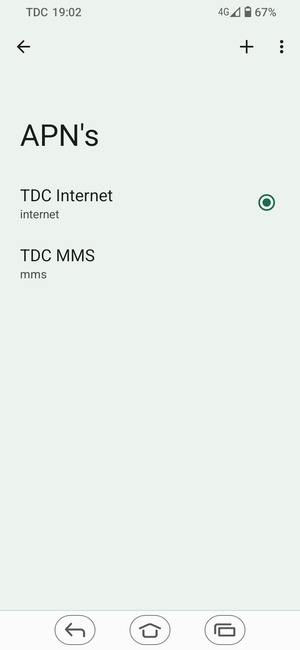 Uw telefoon is nu geïnstalleerd voor mms