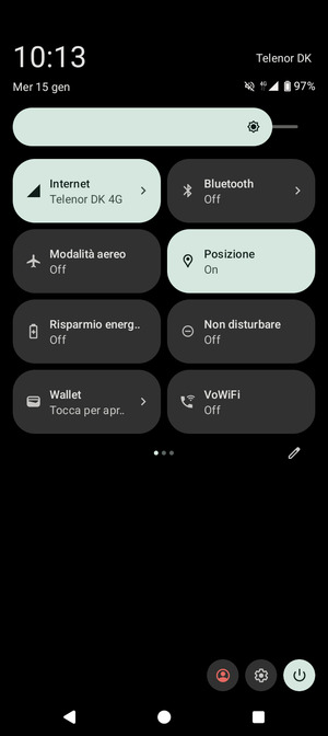 Disattiva Posizione