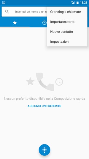 Seleziona Impostazioni