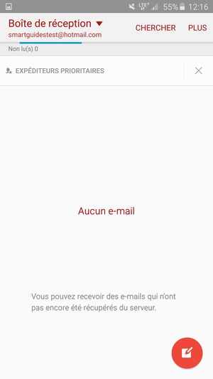 Votre messagerie Hotmail est prête à l'emploi