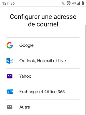 Sélectionnez Autre