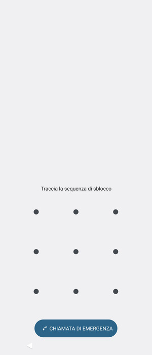 Il tuo telefono è ora protetto dal blocco schermo