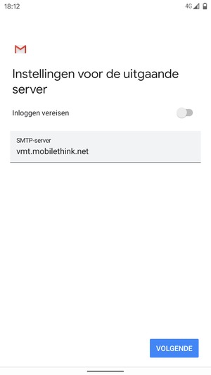 Schakel Inloggen vereisen uit en selecteer VOLGENDE