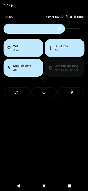 Schakel Wifi en Bluetooth uit