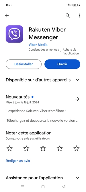Sélectionnez Ouvrir