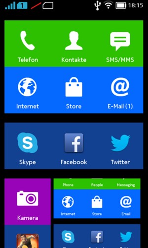 Wählen Sie Telefon