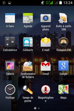 Sélectionnez E-mail