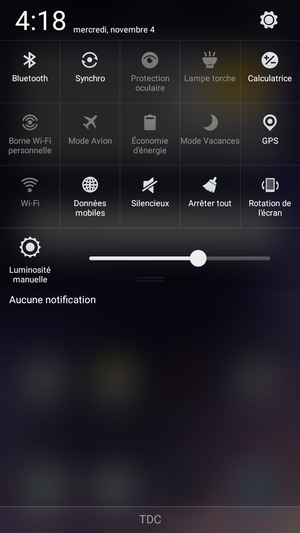 Désactiver Bluetooth