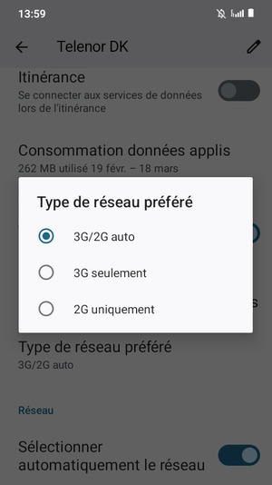 Sélectionnez votre option préférée