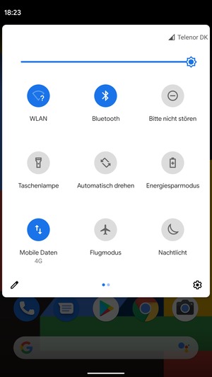 Schalten Sie WLAN und Bluetooth aus