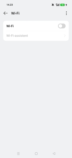 Slå Wi-Fi til