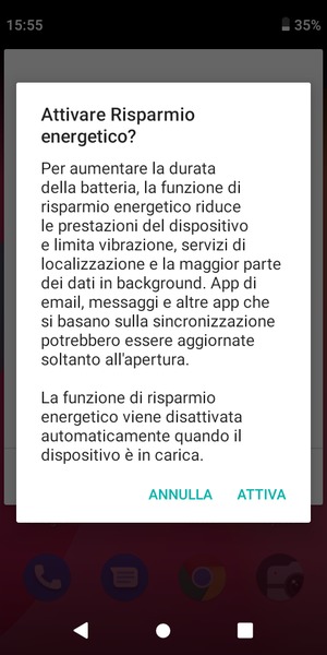 Seleziona ATTIVA