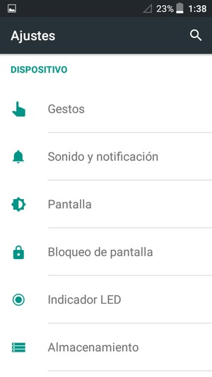 Para activar su bloqueo de pantalla, vaya al menú Ajustes y seleccione Bloqueo de pantalla