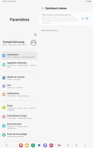 Veuillez attendre la fin de la recherche