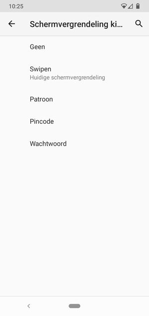 Selecteer Patroon