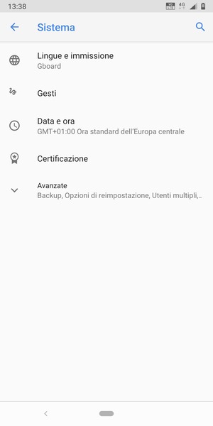 Seleziona Avanzate