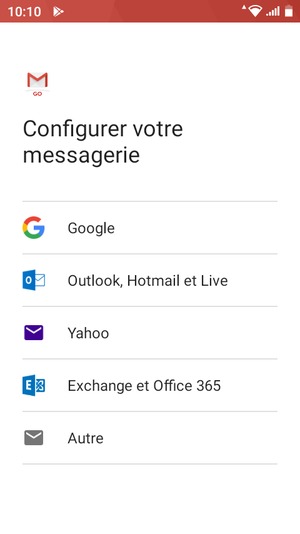 Sélectionnez Autre