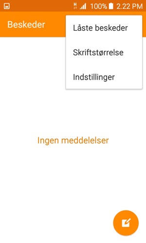 Vælg Indstillinger