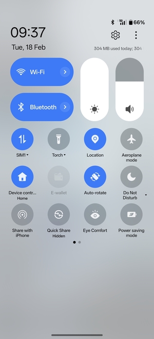 Turn off Wi-Fi and Bluetooth