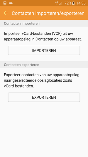 Selecteer IMPORTEREN
