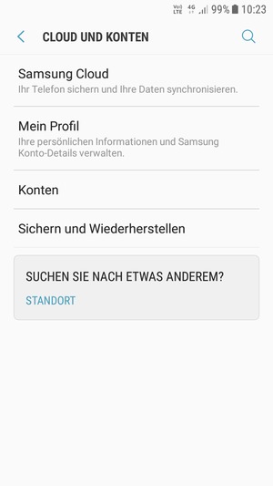 Wählen Sie Konten