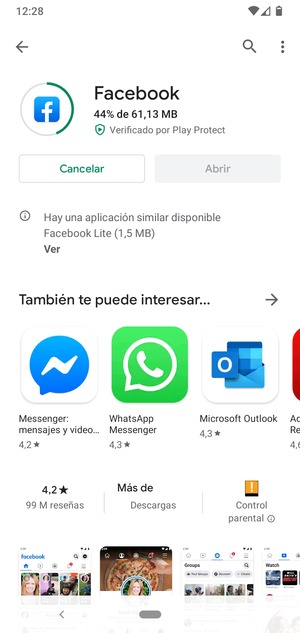 Espere a que el proceso de instalación finalice