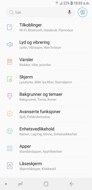 Velg Tilkoblinger