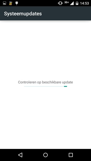 Wacht tot de zoekopdracht beëindigd is