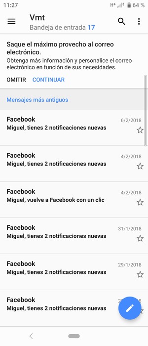 Su cuenta está lista para usar