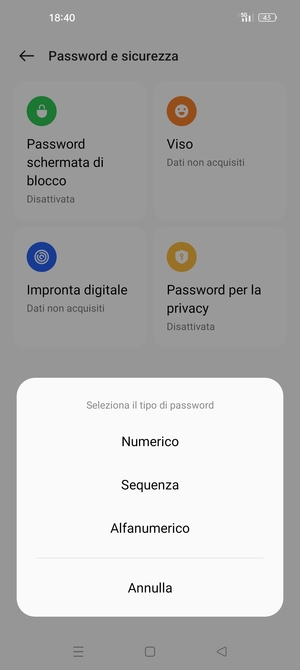 Seleziona Sequenza