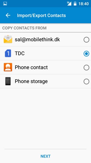 Select Public and select NEXT