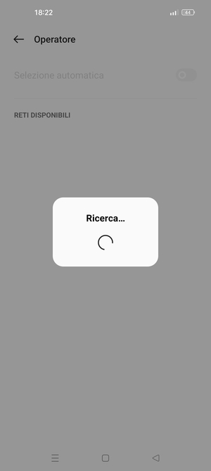 Attendi il completamento della ricerca