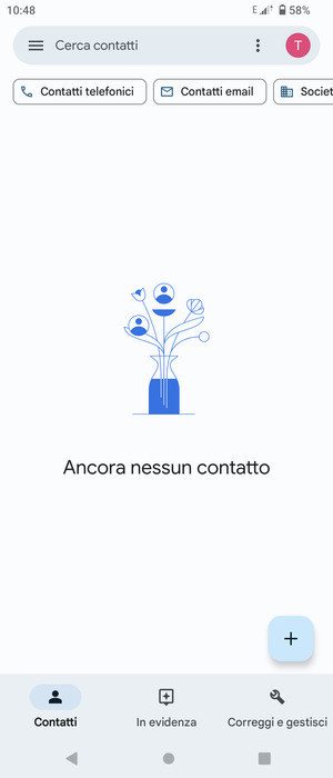 Seleziona Correggi e gestisci