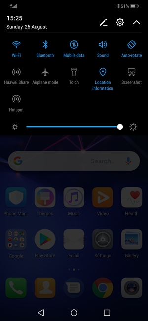 Turn off Wi-Fi and Bluetooth