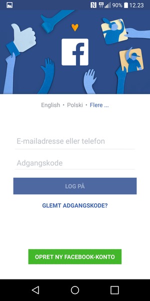 Din app er klar til brug