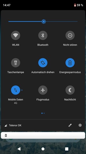 Wählen Sie die Einstellungen-Taste