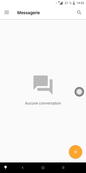Sélectionnez le bouton du Menu