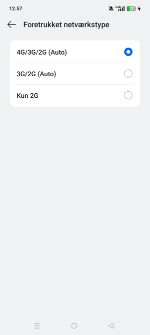 Vælg din foretrukne mulighed