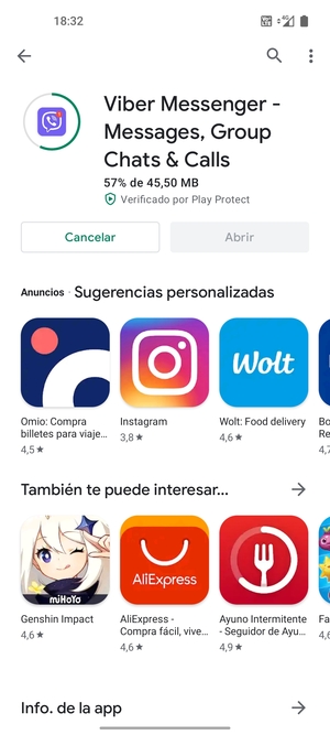 Espere a que el proceso de instalación finalice