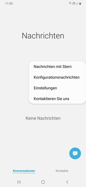Wählen Sie Einstellungen