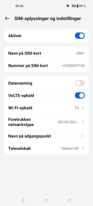 Vælg Navn på adgangspunkt
