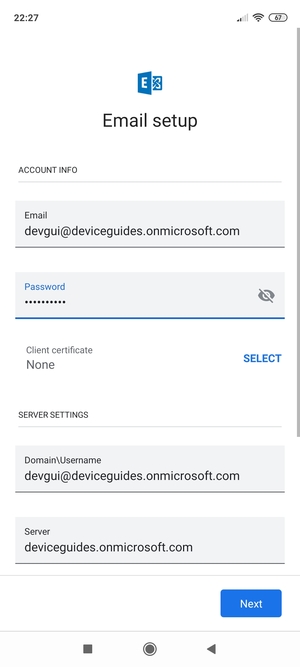 Enter your password
