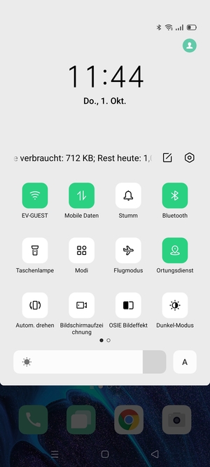 Schalten Sie WLAN und Bluetooth aus