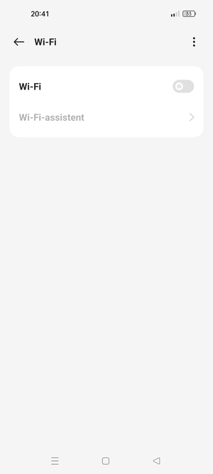 Slå Wi-Fi på