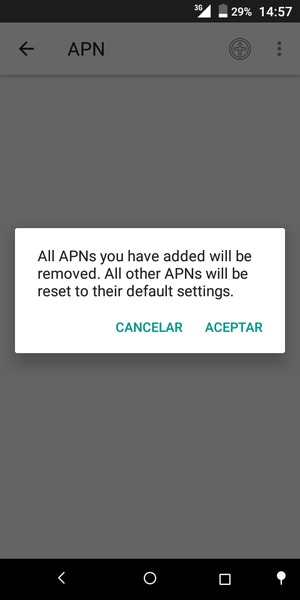 Seleccione ACEPTAR